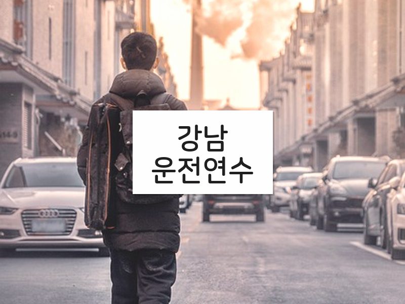 강남운전연수 후기