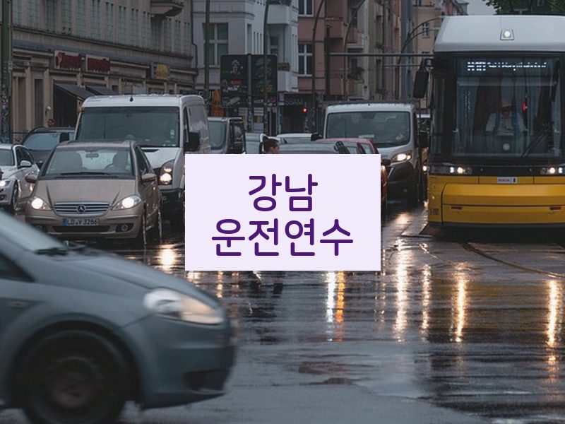 강남운전연수 후기