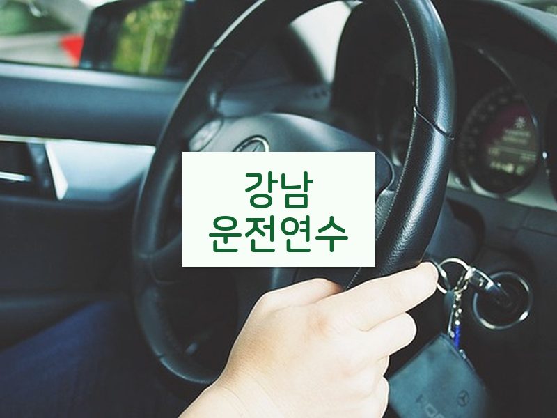 강남운전연수 후기