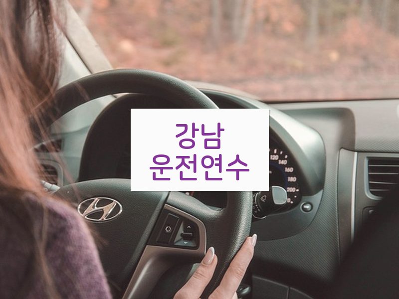 강남운전연수 후기