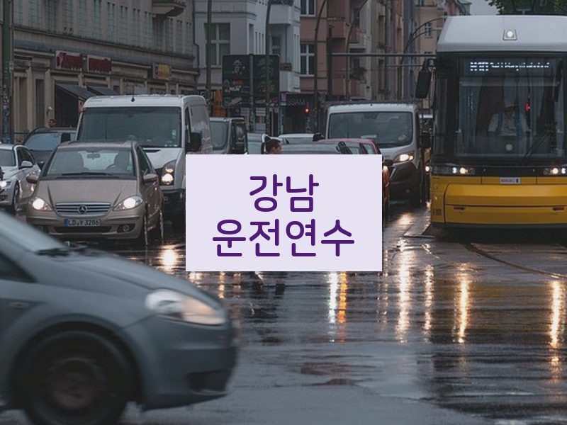 강남운전연수 후기