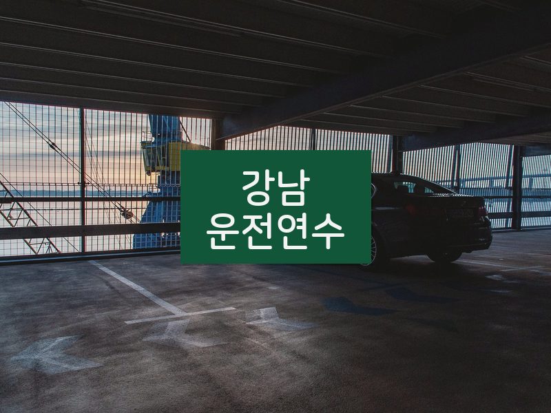 강남운전연수 후기