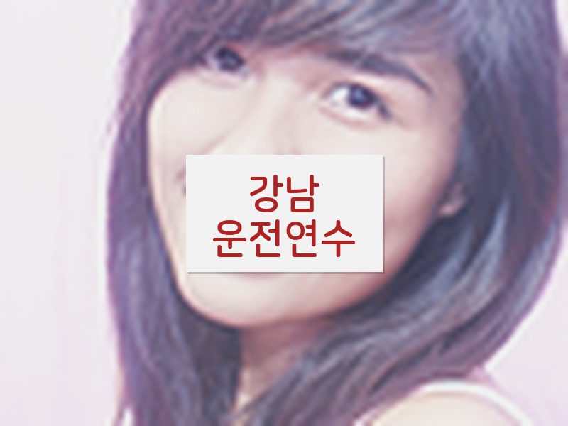 강남운전연수 후기