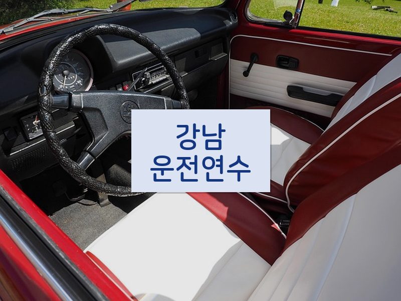 강남운전연수 후기