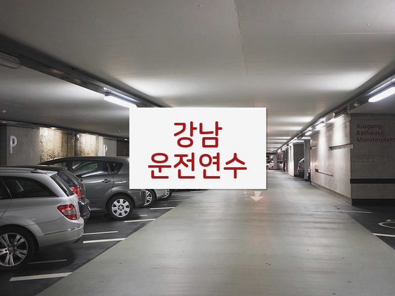 강남운전연수 후기