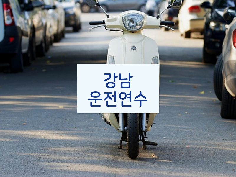 강남운전연수 후기