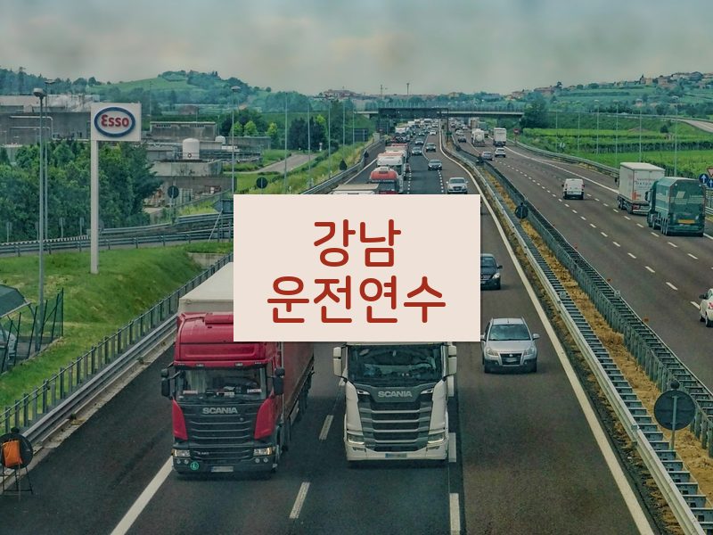 강남운전연수 후기