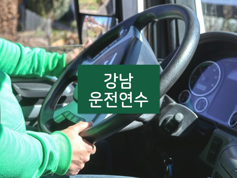 강남운전연수 후기