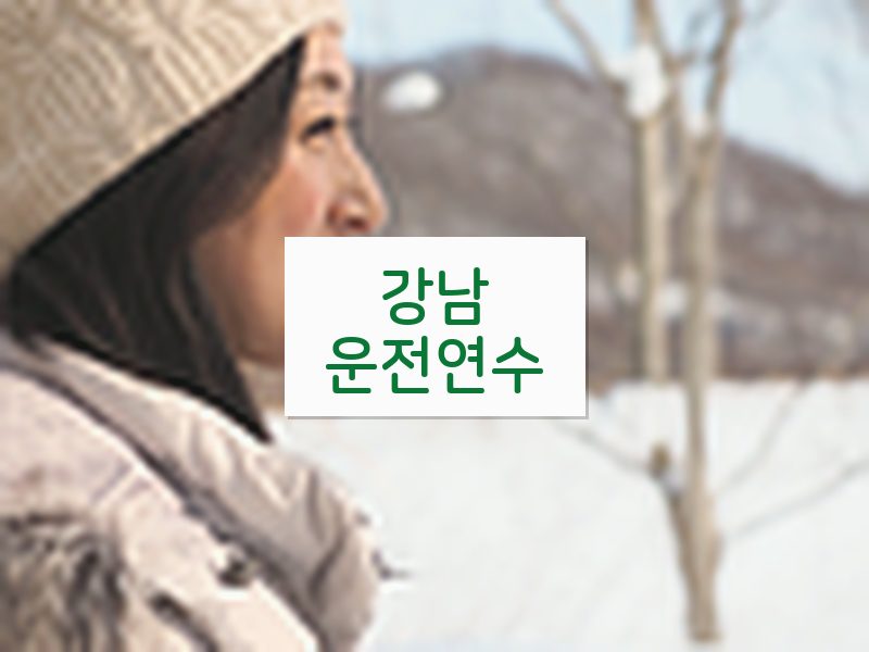 강남운전연수 후기