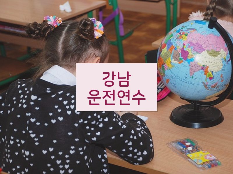 강남운전연수 후기