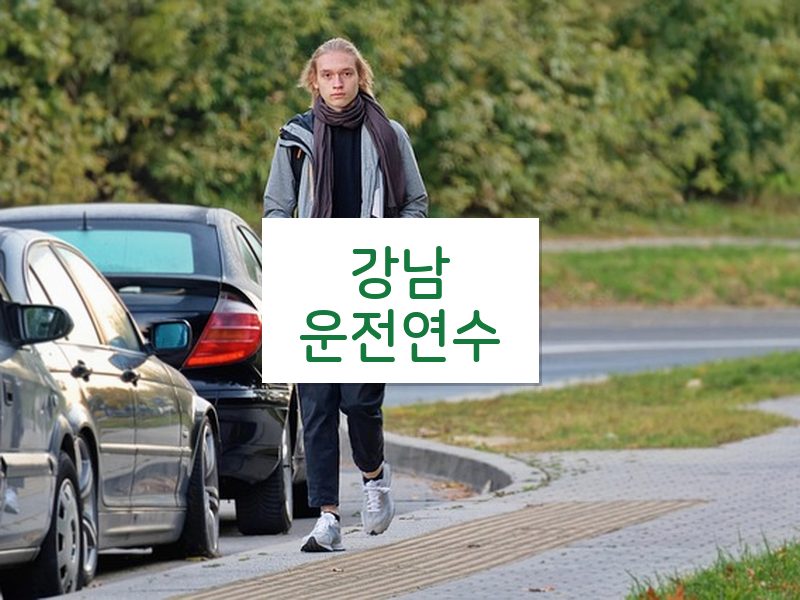강남운전연수 후기