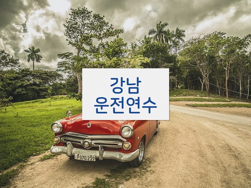 강남운전연수 후기