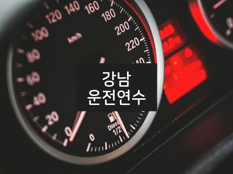 강남운전연수 후기