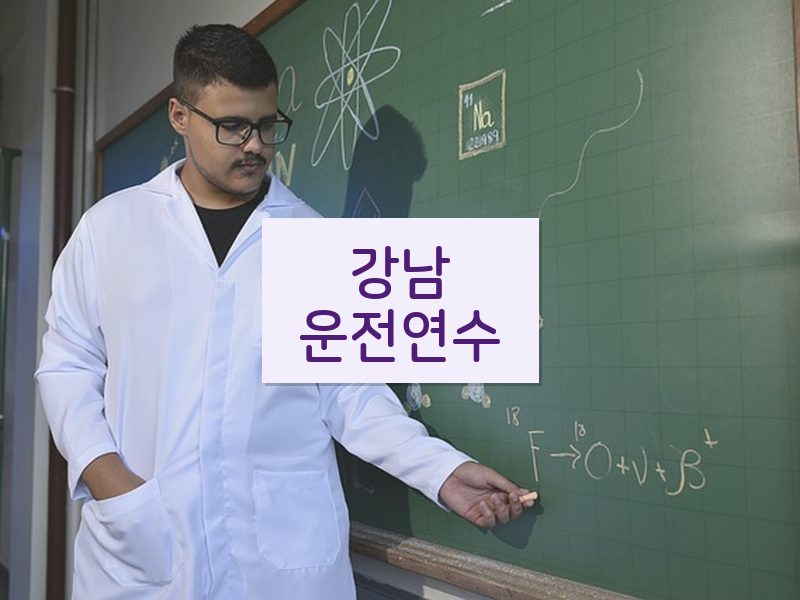 강남운전연수 후기
