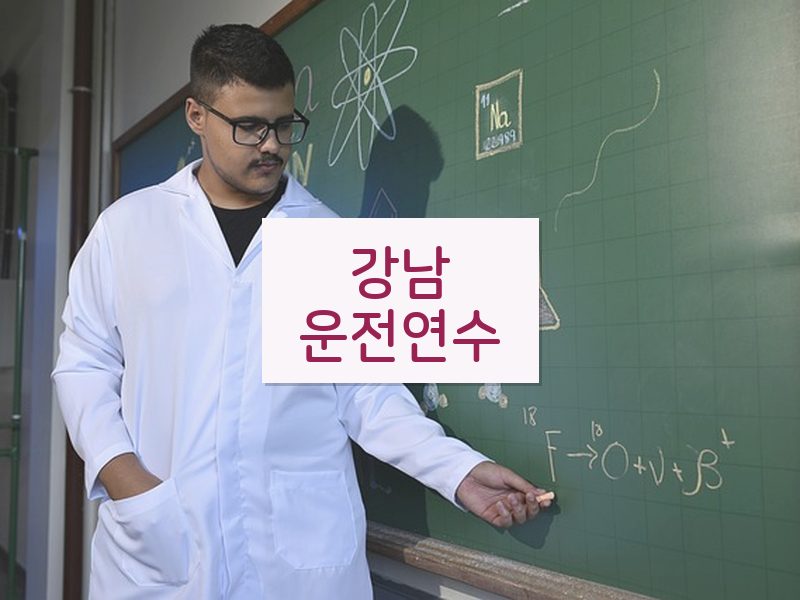 강남운전연수 후기