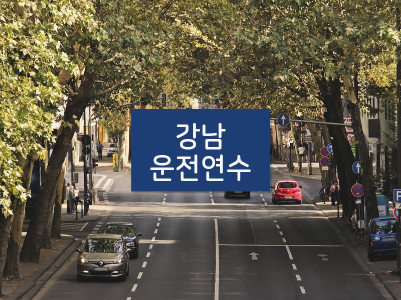 강남운전연수 후기