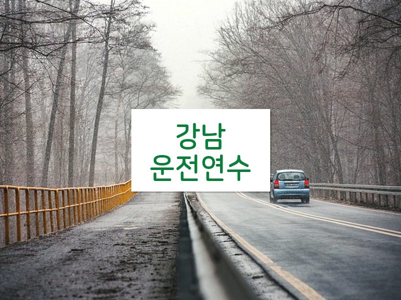 강남운전연수 후기