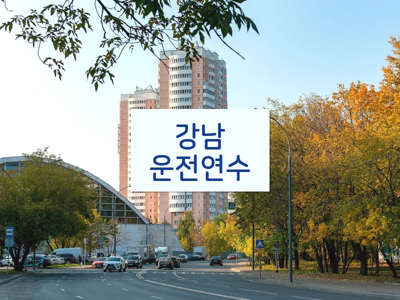 강남운전연수 후기