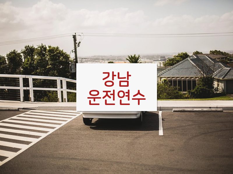강남운전연수 후기