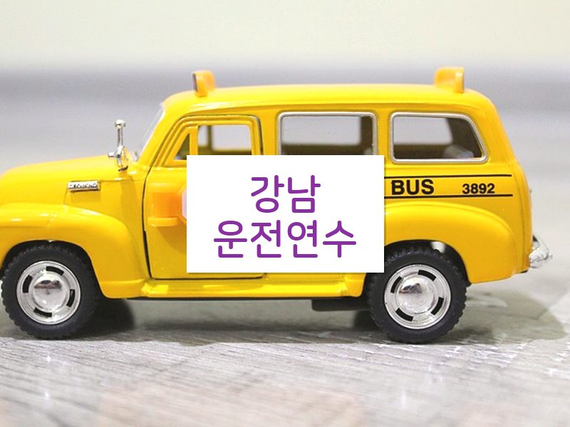 강남운전연수 후기