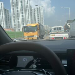 야간 주행 진짜 무섭더라