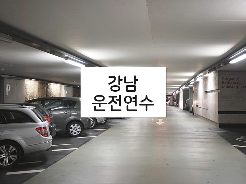 강남운전연수 후기
