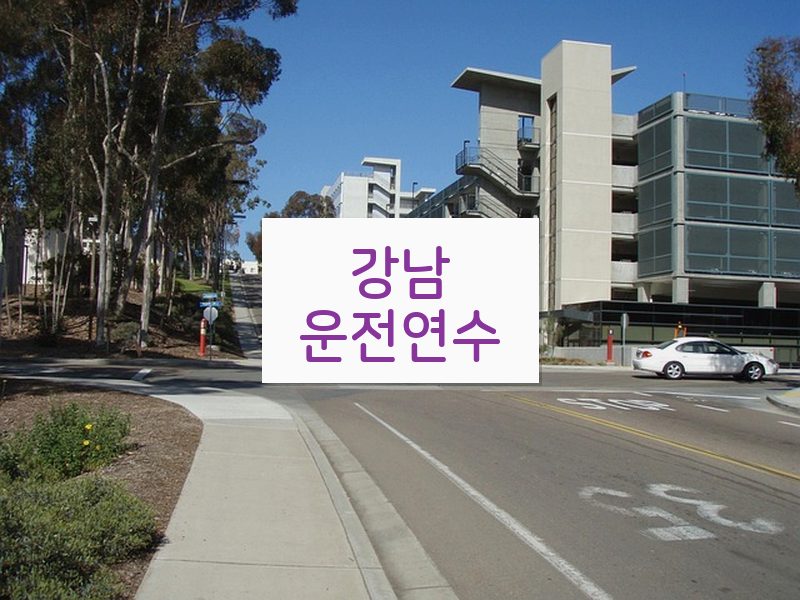 강남운전연수 후기