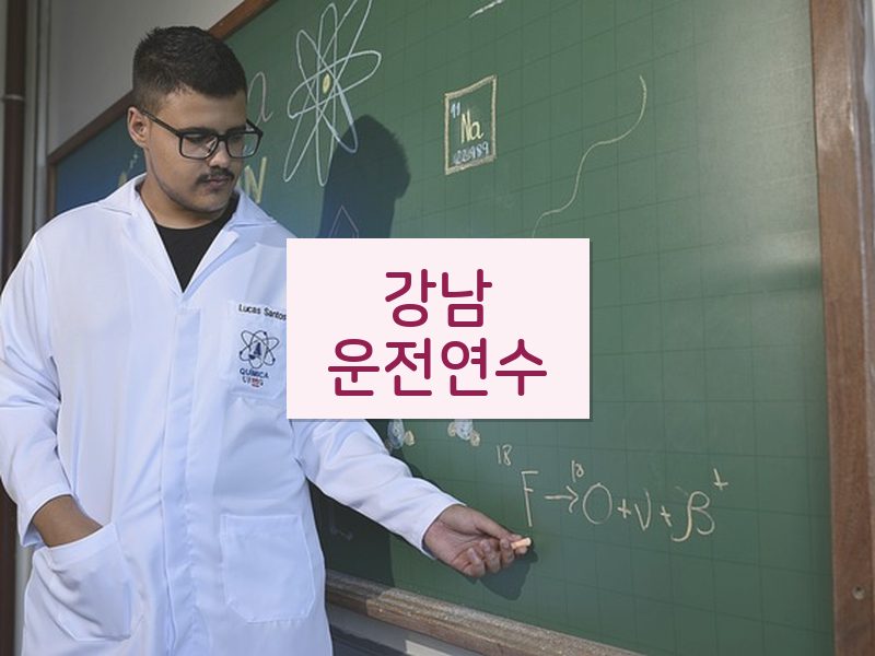 강남운전연수 후기
