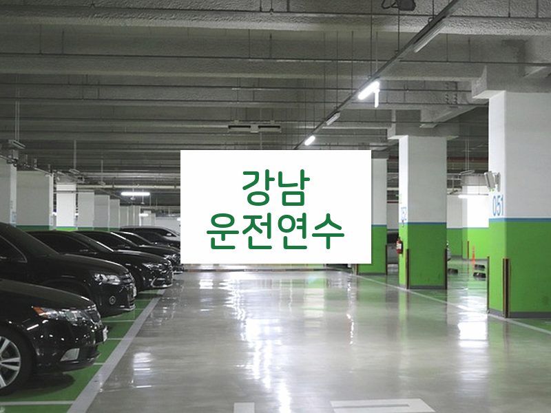 강남운전연수 후기