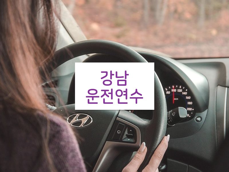 강남운전연수 후기